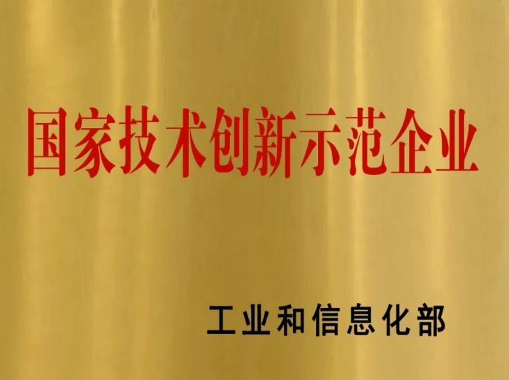 國(guó)家技術(shù)創(chuàng)新示范企業(yè)