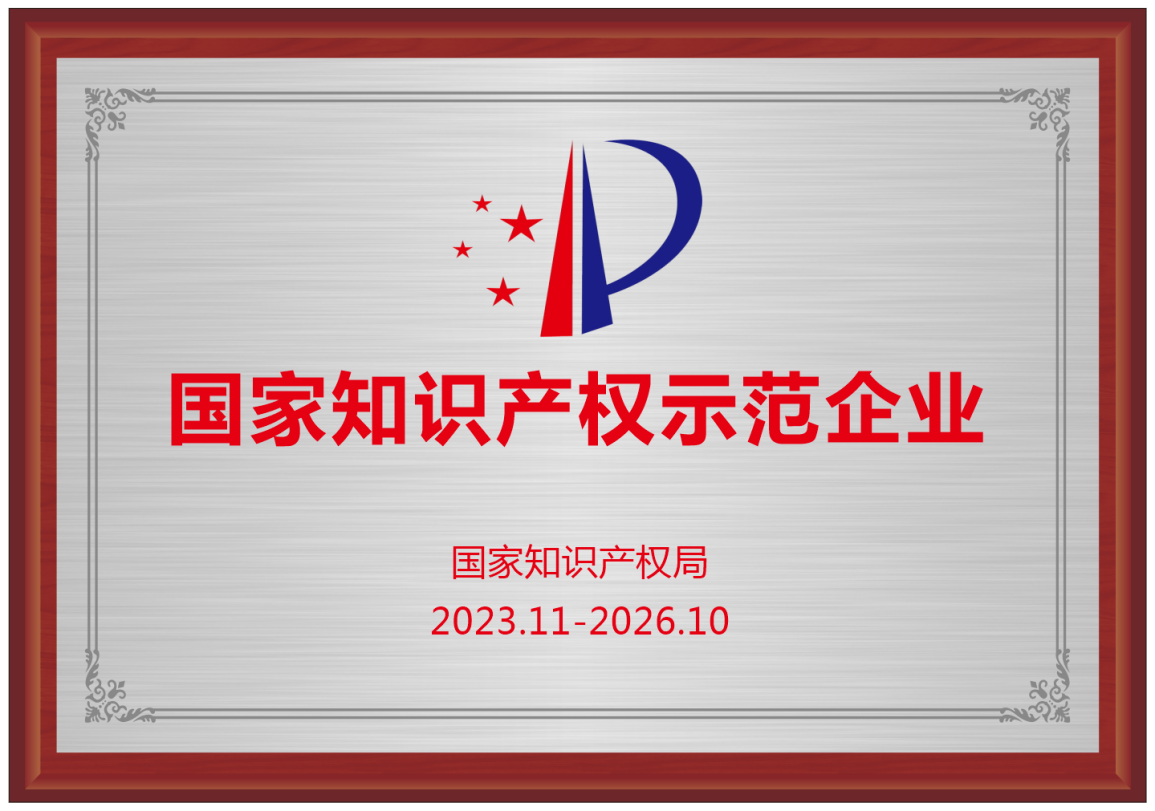 國(guó)家知識(shí)產(chǎn)權(quán)示范企業(yè)