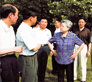 原國務院副總理吳儀視察金虎集團